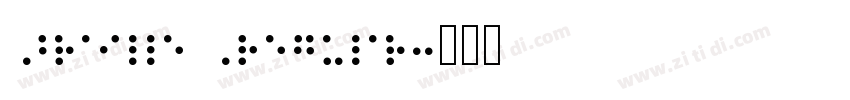 Braille Regular字体转换
